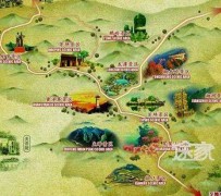 博白景点地图(长沙景点地图)