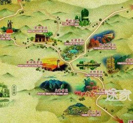 博白景点地图(长沙景点地图)